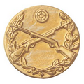 1" Stamped Medal Insert (Crossed Rifles)